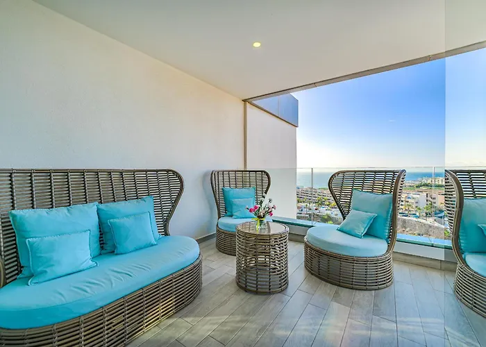 Sunset Bliss Penthouse With Airco & Heated Pool