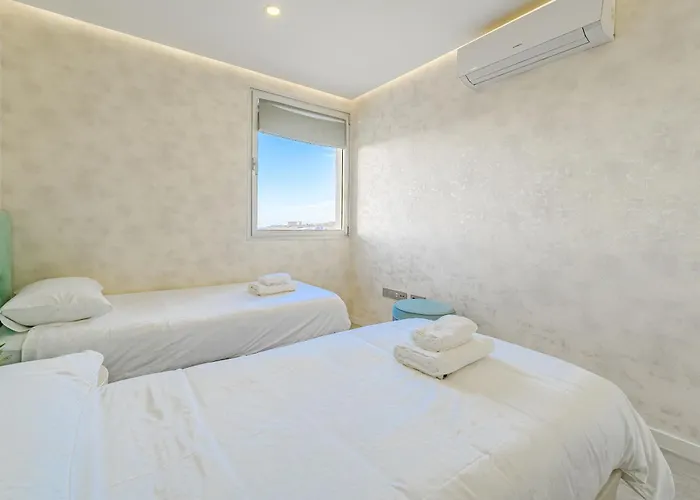 Sunset Bliss Penthouse With Airco & Heated Pool