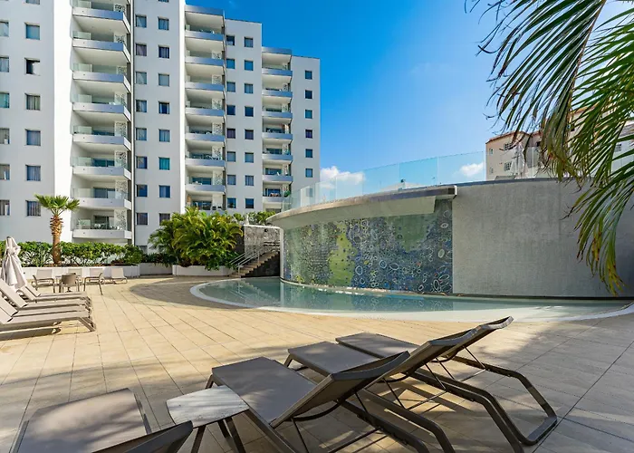 Sunset Bliss Penthouse With Airco & Heated Pool Apartment *